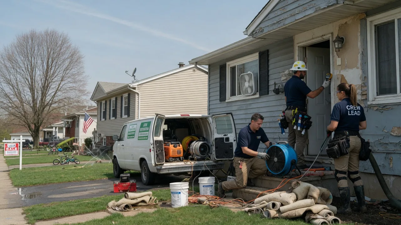 Flood Cleanup in Twining, MI near me