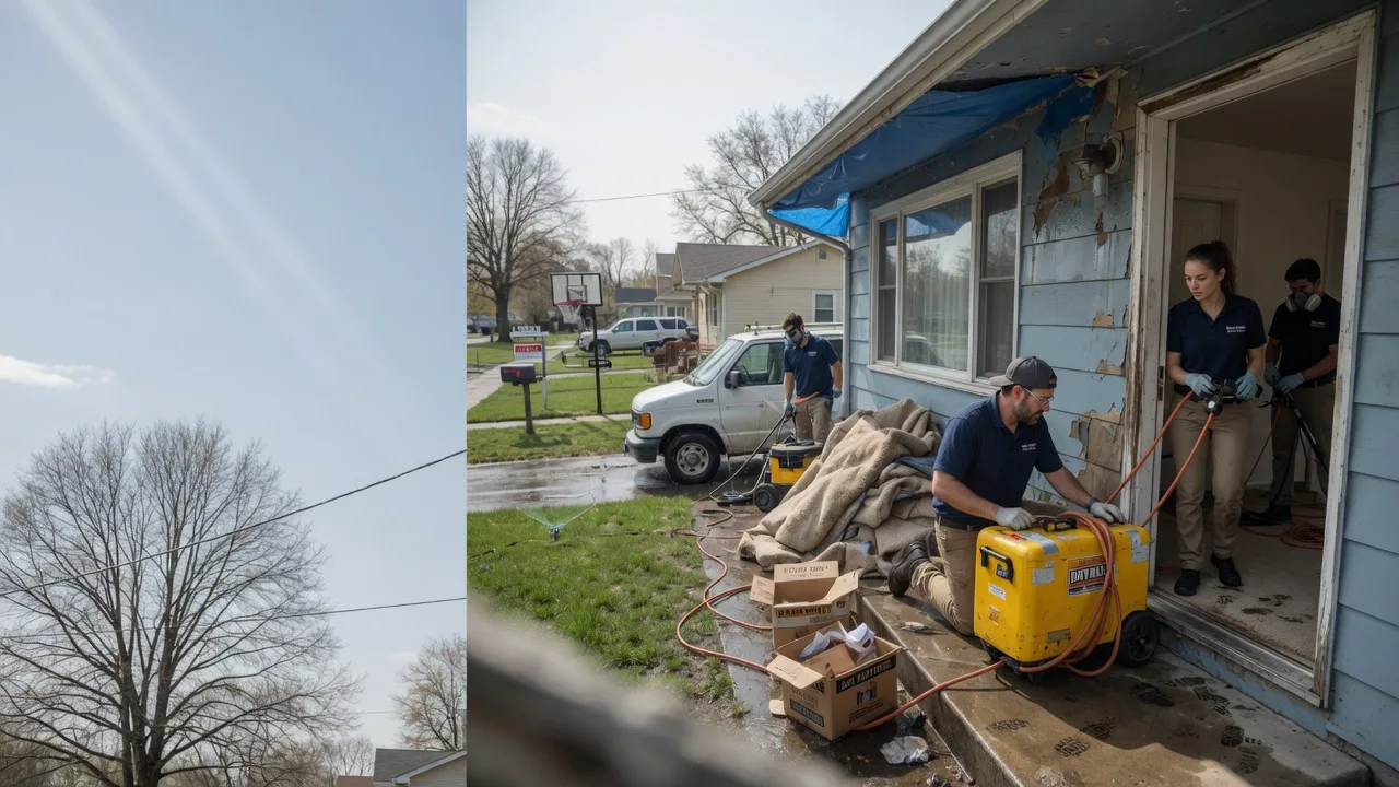 Basement Flood Cleanup in Twining, MI near me